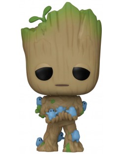 Figurină Funko POP! Marvel: I Am Groot - Groot with Grunds #1194