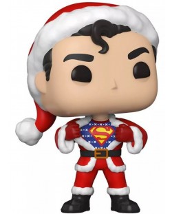 Figurina Funko POP! Heroes: DC Holiday - Superman with Sweater #353