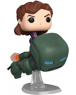 Figurina Funko POP! Deluxe: What If…? - Captain Carter and the Hydra Stomper (Special Edition) #885