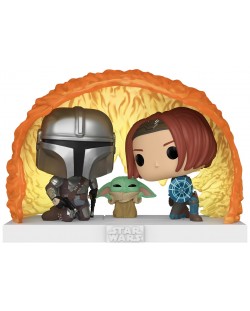 Figurină Funko POP! Moments: The Mandalorian - Grogu Force Barrier #719