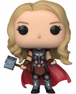 Figurina Funko POP! Marvel: Thor: Love and Thunder - Mighty Thor (Metallic) (Special Edition) #1076