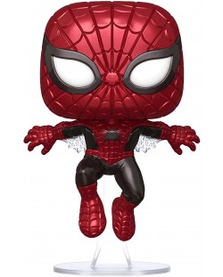 Figurina Funko POP! Marvel: Spider-man - First Appearance Spider-Man (Metallic) (Special Edition) #593