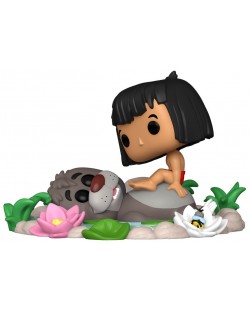 Figurină Funko POP! Moments: The Jungle Book - Baloo & Mowgli #1490