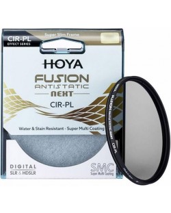 Filtru Hoya  - FUSION ANTISTATIC NEXT, CPL, 58mm