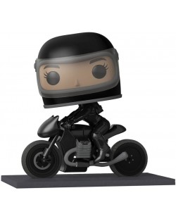 Figurina Funko POP! Rides: The Batman - Selina Kyle on Motorcycle #281