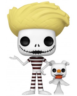 Figurină Funko POP! Disney: The Nightmare Before Christmas - Jack with Zero #1470