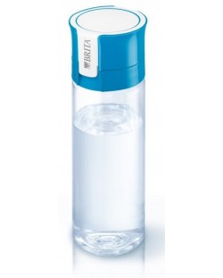 Sticlă filtrantă pentru apă BRITA - Fill&Go Vital, 0.6 l, albastră