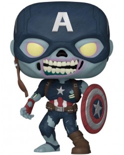 Figurina Funko POP! Marvel: What If…? - Zombie Captain America #941	