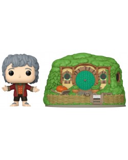 Figurină Funko POP! Town: Lord of the Rings - Bilbo Baggins with Bag-End #39