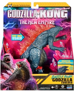 Figurină cu funcții MonsterVerse Godzilla x Kong - Godzilla cu vuiet puternic, 18 cm