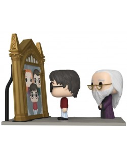 Figurina Funko POP! Moment: Harry Potter - Harry Potter & Albus Dumbledore with the Mirror of Erised (Special Edition) #145
