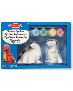 Figuride de colorat Melissa & Doug - Dinozauri