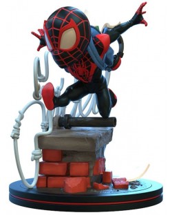 Figurina Q-Fig Marvel: Spirder-man - Miles Morales, 10 cm