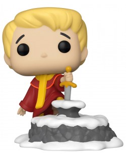 Figurină Funko POP! Deluxe: The Sword in the Stone - Arthur Pulling Excalibur (Convention Limited Edition) #1103