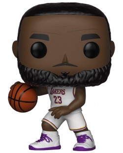 Figurină Funko POP! Sports: Basketball - LeBron James (Los Angeles Lakers) #52