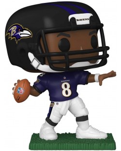 Figurina Funko POP! Sports: American Football - Lamar Jackson (Baltimore Ravens) #146