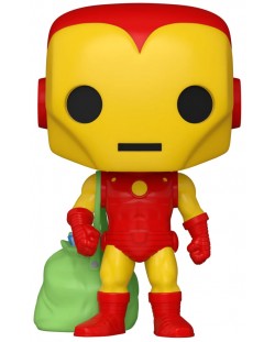 Figurină Funko POP! Marvel: Holiday - Iron Man #1282