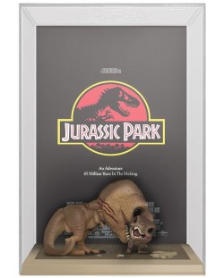 Figurina Funko POP! Movie Posters: Jurassic Park - Tyrannosaurus Rex & Velociraptor #03