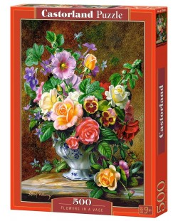 Puzzle Castorland de 500 piese - Vaza cu flori, Albert Williams