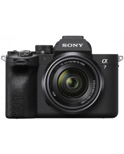 Aparat foto Mirrorless Sony - Alpha A7 IV, 33MPx, 28-70mm, f/3.5-5.6