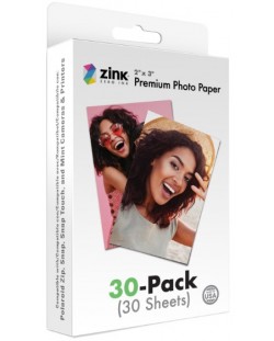 Hârtie foto Zink - pentru Polaroid Snap/Mint, 2x3", 30 buc