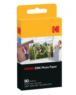 Hârtie foto Kodak - Zink 2x3", 50 pack