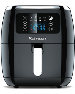 Friteuză Rohnson - Air Fryer R-2818, 1800W, 7l, negru