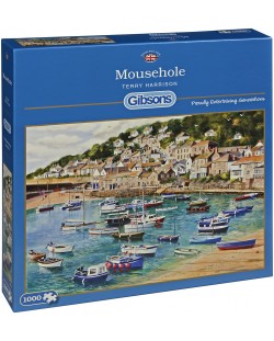 Puzzle Gibsons de 1000 piese - Mousehole, Anglia, Terry Harrison
