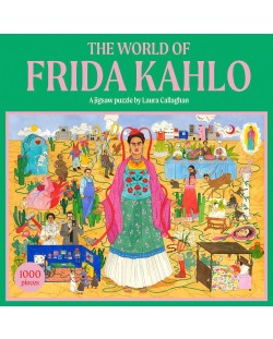 Puzzle Galison de 1000 piese - World of Frida Kahlo