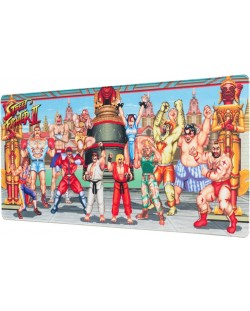 Mouse pad gaming Grupo Erik - Street Fighter, XL, moale, multicolor