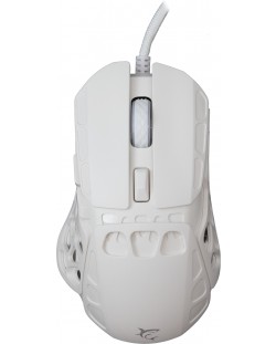 Mouse gaming  White Shark - ECTOR, optic, alb