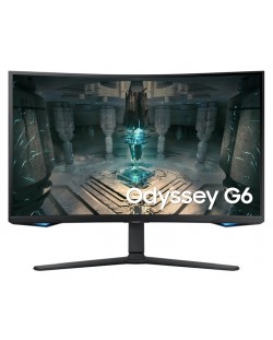 Monitor de gaming Samsung - Odyssey G6, 27",QHD,240Hz, 1ms, negru