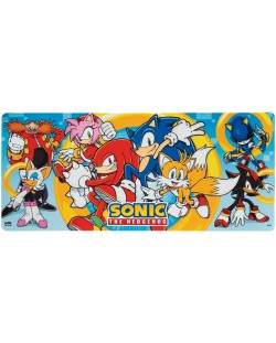 Pat de mouse pentru gaming Sonic - Green Hill Zone Adventurers, XL