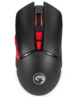 Mouse gaming Marvo - M701W, optic, wireless, negru