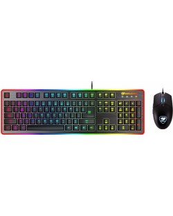 Set gaming COUGAR - Deathfire EX, RGB, negru