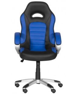 Scaun de gamingCarmen - 6191, albastru/negru