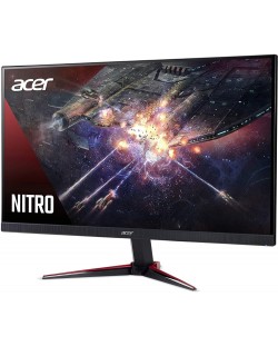 Monitor gaming Acer - Nitro VG240YU, 23.8", WQHD, negru