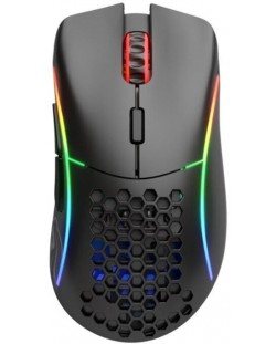 Mouse de gaming Glorious - Model D-, optic, wireless, negru