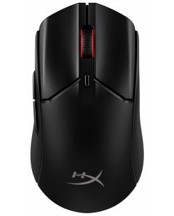 Mouse de gaming HyperX - Pulsefire Haste 2, optic, wireless, negru