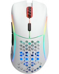 Mouse gaming Glorious - Model D-, optic, wireless, alb