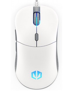 Mouse de gaming Endorfy - GEM Plus, optic, Onyx White