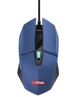Mouse gaming Trust - GXT109 Felox, optic, albastru