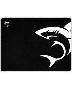 Mouse pad pentru gaming  White Shark - SHARK, M, moale, negru