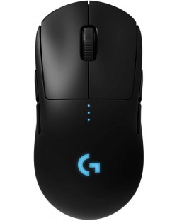 Mouse gaming Logitech - G Pro, optic, 16K DPI, wireless, negru