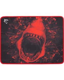 Mouse pad pentru gaming White Shark - SKYWALKER, L, moale, roşu/negru