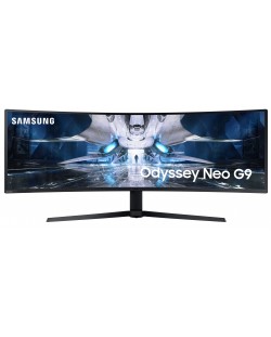 Monitor de gaming Samsung - Odyssey Neo G9, 49'', 240Hz, 1ms, curbat, VA