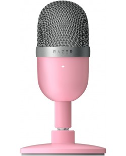 Microfon gaming Razer - Seiren Mini, roz
