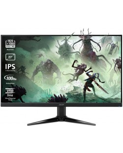 Monitor gaming Acer - Nitro QG271Ebii, 27'', 100Hz, 1 ms, IPS, FreeSync