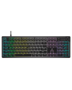 Tastatură gaming Corsair - K55 CORE, RGB, neagră