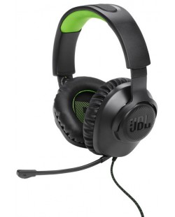 Căști gaming JBL - Quantum 100X Console, Xbox, negru/verde